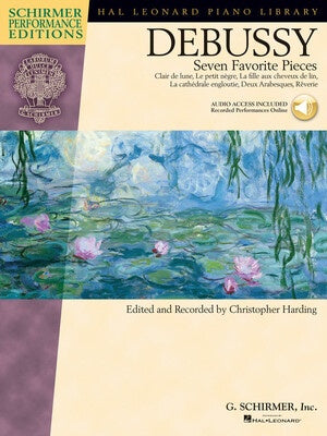 DEBUSSY - 7 FAVORITE PIECES PIANO BK/OLA SPE