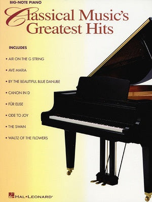 CLASSICAL MUSICS GREATEST HITS BIG NOTE PIANO