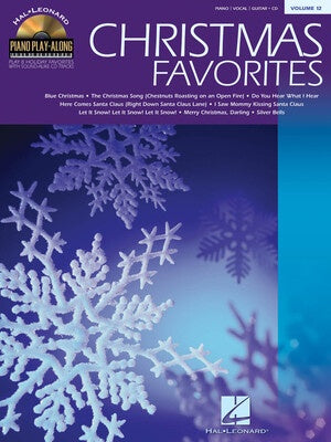 CHRISTMAS FAVORITES PIANO PLAY ALONG V12 BK/CD