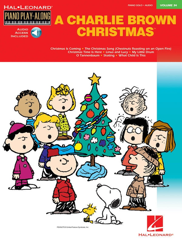 CHARLIE BROWN CHRISTMAS PIANO PLAY ALONG BK/CD