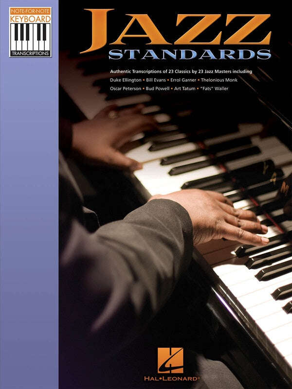 JAZZ STANDARDS NOTE FOR NOTE TRANSCRIPTIONS