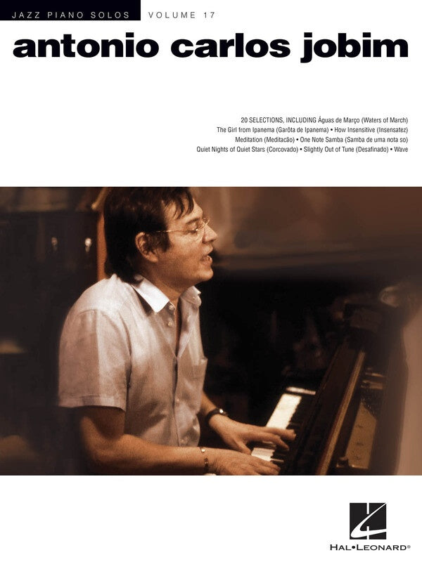 ANTONIO CARLOS JOBIM JAZZ PIANO SOLOS V17