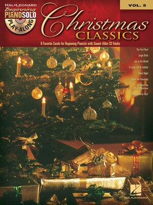 CHRISTMAS CLASSICS BEG PIANO PLAY ALONG BK/CD V5