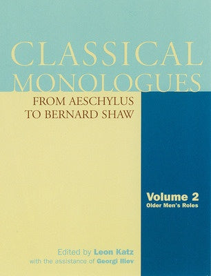 CLASSICAL MONOLOGUES VL2 OLDR MEN AESCHYLUS-SHAW