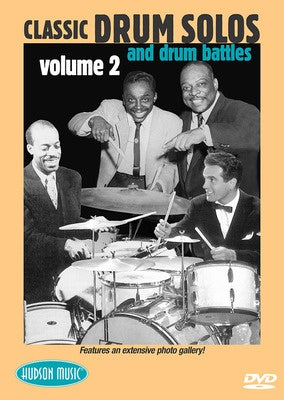 CLASSIC DRUM SOLOS AND BATTLES VOL 2 DVD
