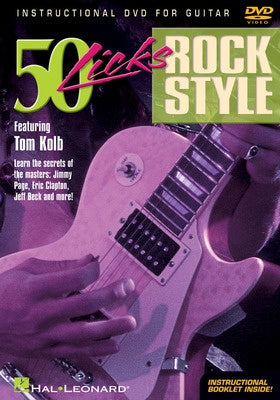 50 LICKS ROCK STYLE DVD