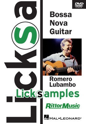BOSSA NOVA GUITAR LICK SAMPLES DVD