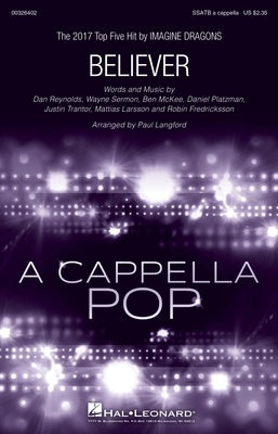 BELIEVER SSATB A CAPPELLA