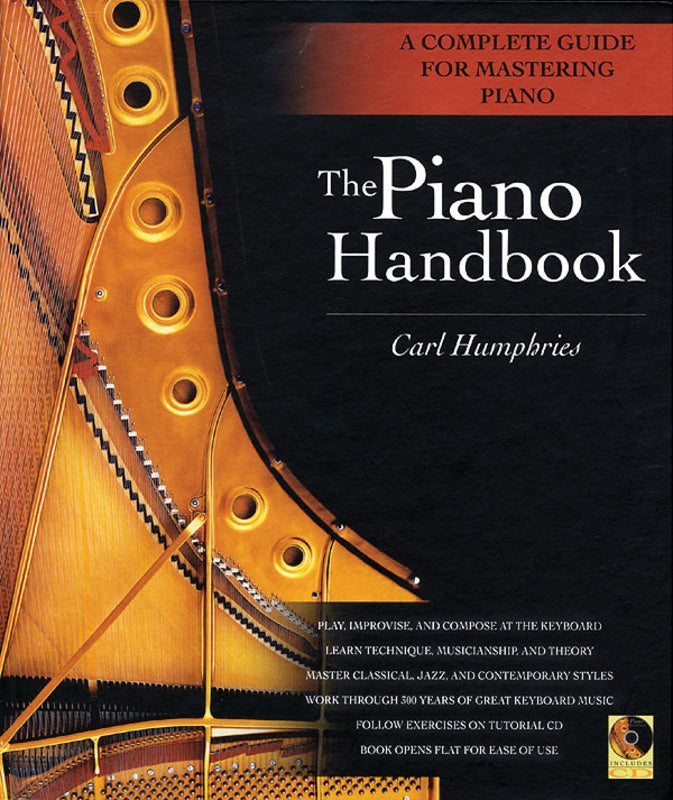 PIANO HANDBOOK HARDBACK SPIRAL BK/CD