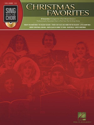 CHRISTMAS FAVORITES SING WITH CHOIR V10 BK/CD