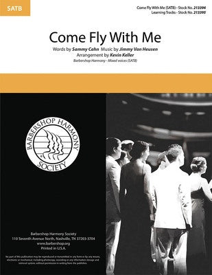 COME FLY WITH ME SATB A CAPPELLA