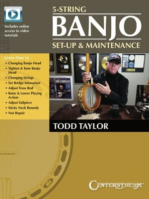 5 STRING BANJO SETUP & MAINTENANCE BK/OLV