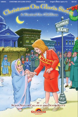 CHRISTMAS ON GLORIA STREET SING BOOK 5-PK