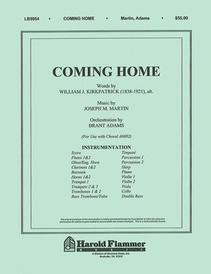COMING HOME FULL ORCHESTRA