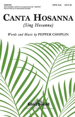 CANTA HOSANNA SATB WITH FLUTE