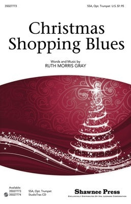 CHRISTMAS SHOPPING BLUES STUDIOTRAX CD