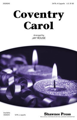 COVENTRY CAROL SATB