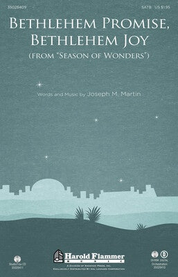 BETHLEHEM PROMISE BETHLEHEM JOY SATB
