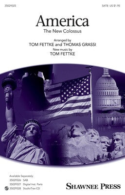 AMERICA THE NEW COLOSSUS SATB
