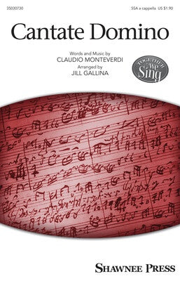 CANTATE DOMINO SSA A CAPPELLA