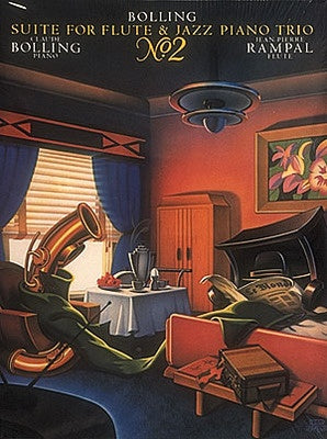 BOLLING - SUITE FOR FLUTE AND JAZZ PIANO TRIO 2 SET PARTS