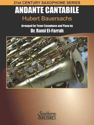 BAUERSACHS - ANDANTE CANTABILE FOR TENOR SAX/PIANO