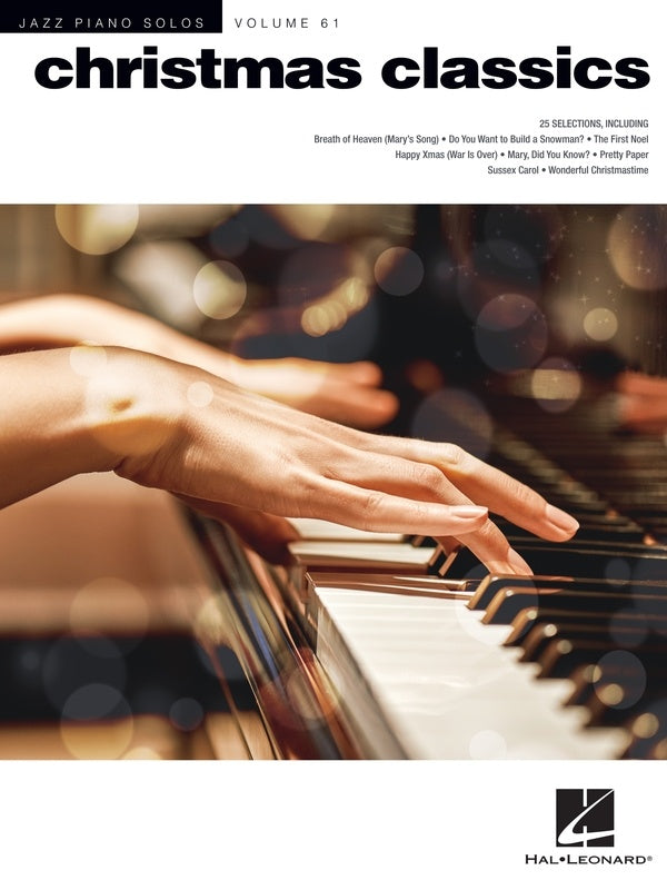 CHRISTMAS CLASSICS JAZZ PIANO SOLOS V61 JPS