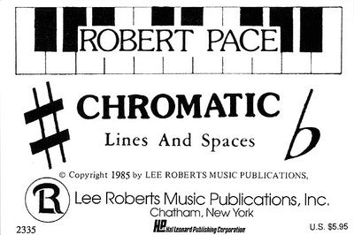 CHROMATICS LINES AND SPACES FLASHCARDS