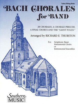 BACH CHORALES FOR BAND TUBA / BASS