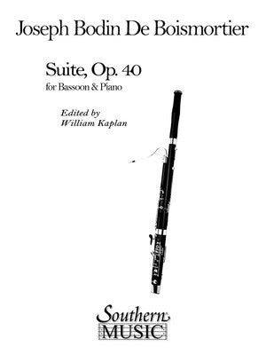 BOISMORTIER - SUITE OP 40 FOR BASSOON/PIANO
