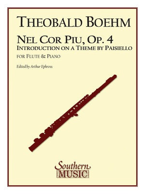 BOEHM - NEL COR PIU OP 4 FOR FLUTE/PIANO (POD)
