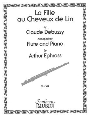 DEBUSSY - GIRL WITH THE FLAXEN HAIR FOR FLUTE/PIANO (POD)