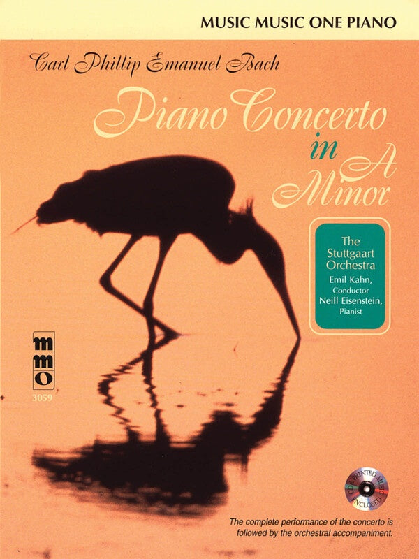 C.P.E. BACH - CONCERTO IN A MINOR BK/CD