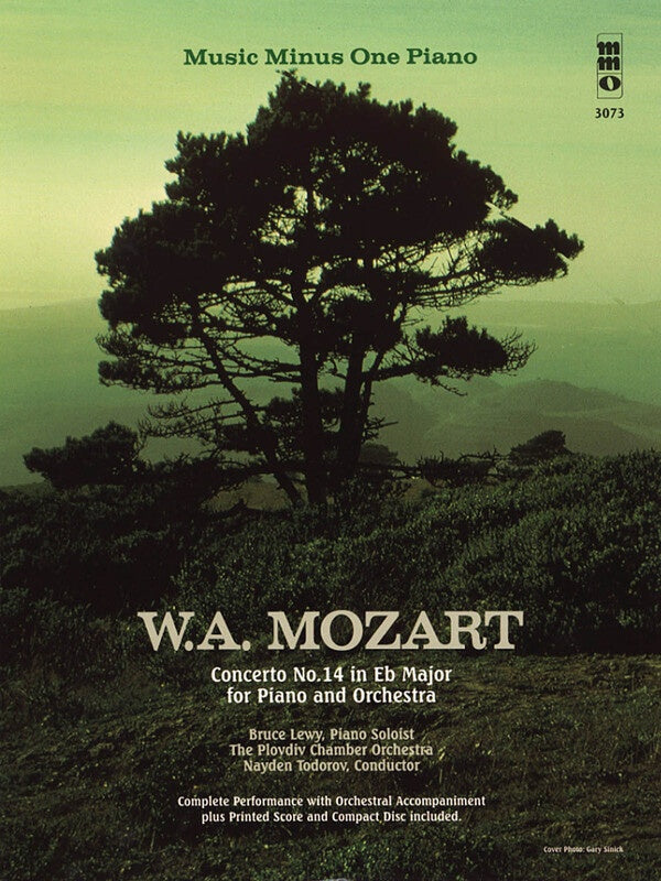 MOZART - CONCERTO NO 14 E FLAT BK/CD