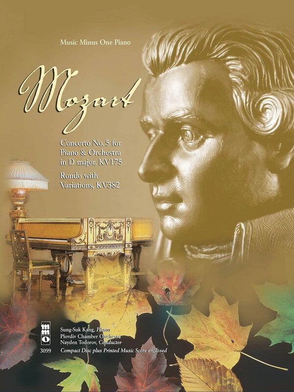 MOZART - CONCERTO NO 5 K175 & RONDO VARI K382 BK/CD