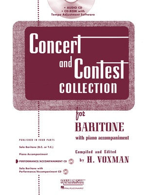 CONCERT AND CONTEST BARITONE CD ONLY