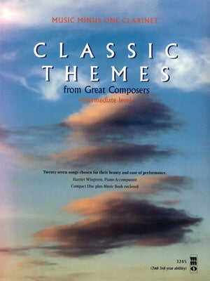 CLASSIC THEMES INTERMEDIATE CLARINET BK/CD