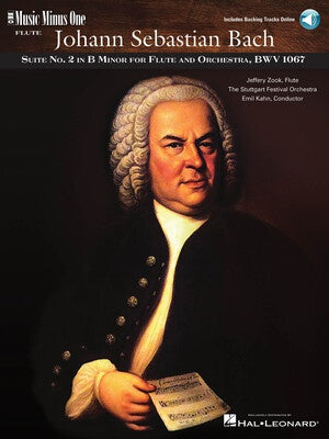BACH - SUITE NO 2 B MINOR BWV1067 FLUTE BK/OLA