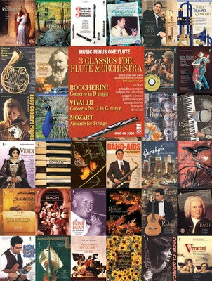 BOCCHERINI VIVALDI MOZART: 3 CLASSICS FLUTE BK/CD