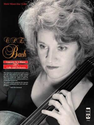 CPE BACH - CELLO CONCERTO A MIN BK/CD