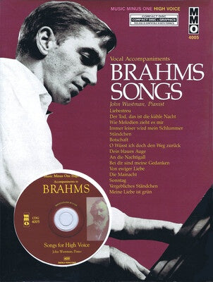 BRAHMS SONGS HIGH VOICE BK/CD