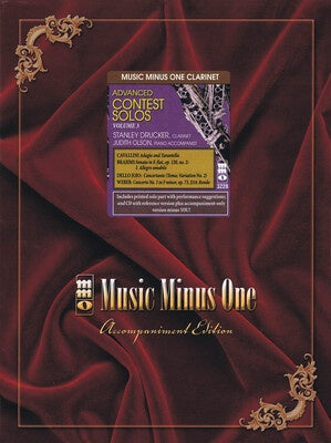 ADVANCED CLARINET SOLOS VOL 3 BK/CD