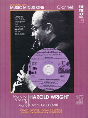BEGINNING CLARINET SOLOS VOL 2 BK/CD
