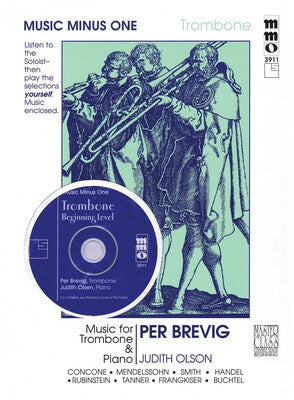 BEGINNING TROMBONE SOLOS VOL 1 BK/CD
