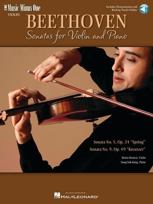 BEETHOVEN - 2 SONATAS FOR VIOLIN/PIANO BK/OLA
