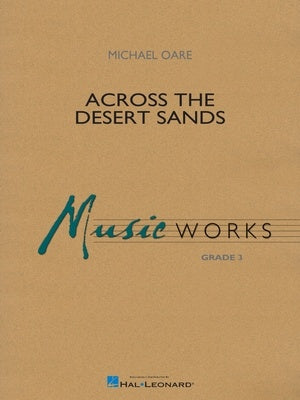 ACROSS THE DESERT SANDS FOR CONCERT BAND CB3 SC/PTS