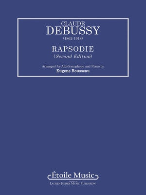 DEBUSSY - RHAPSODY ALTO SAX/PIANO ARR ROUSSEAU