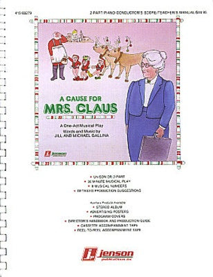 CAUSE FOR MRS CLAUS 2 PT PNO/CONDUCT SC