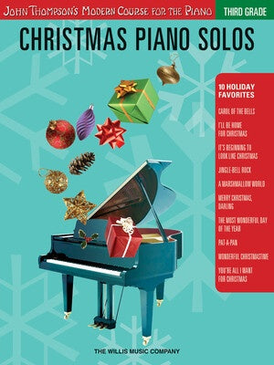 CHRISTMAS PIANO SOLOS 3RD GRADE