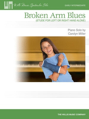 BROKEN ARM BLUES PIANO 1 HAND